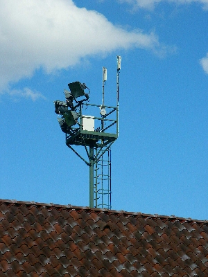 Ponte installato presso il campo sportivo di Arta Terme